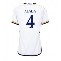 Zenski Nogometni Dres Real Madrid David Alaba #4 Domaci 2023-24 Kratak Rukav